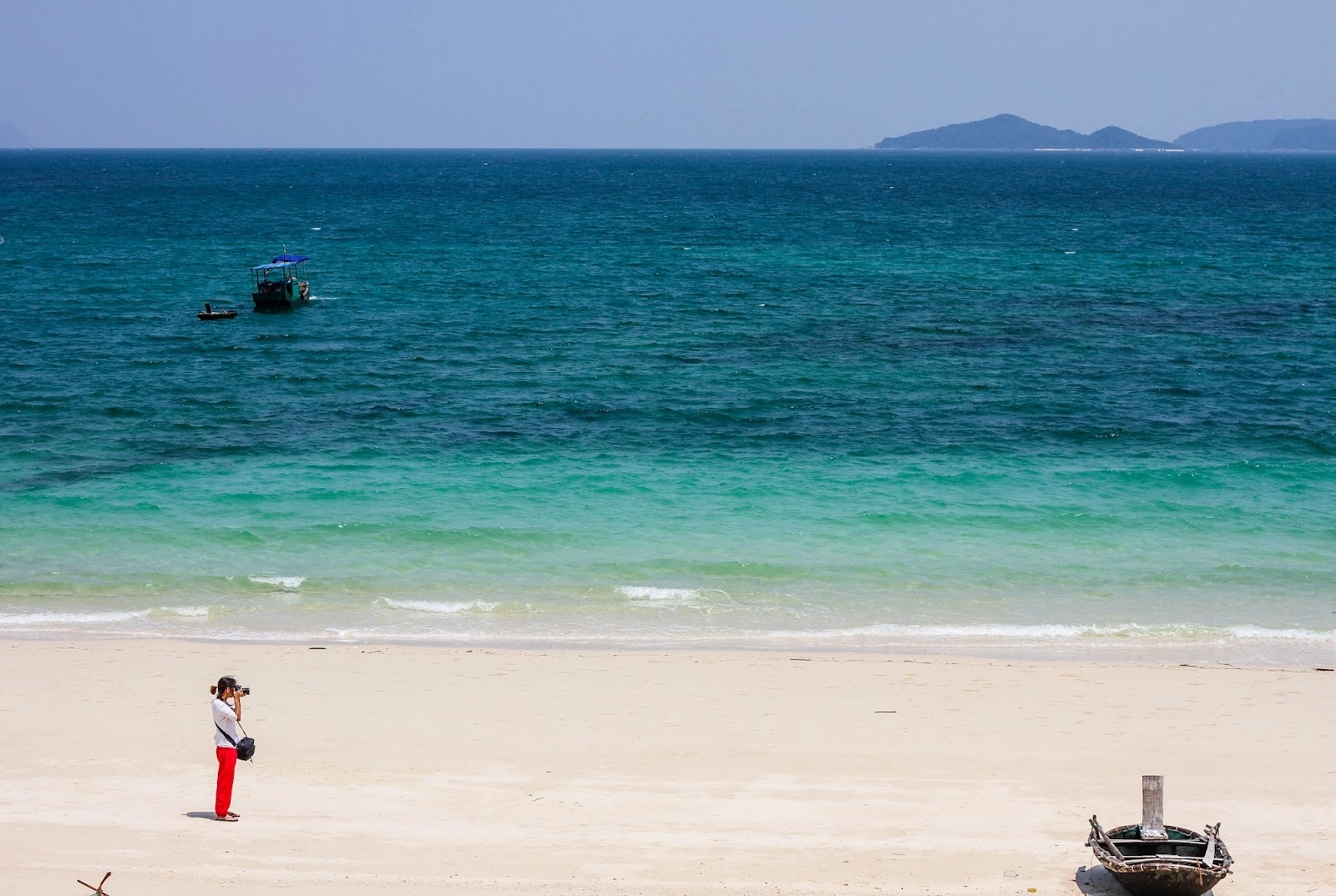 Bờ Cát Trắng và Biển Xanh