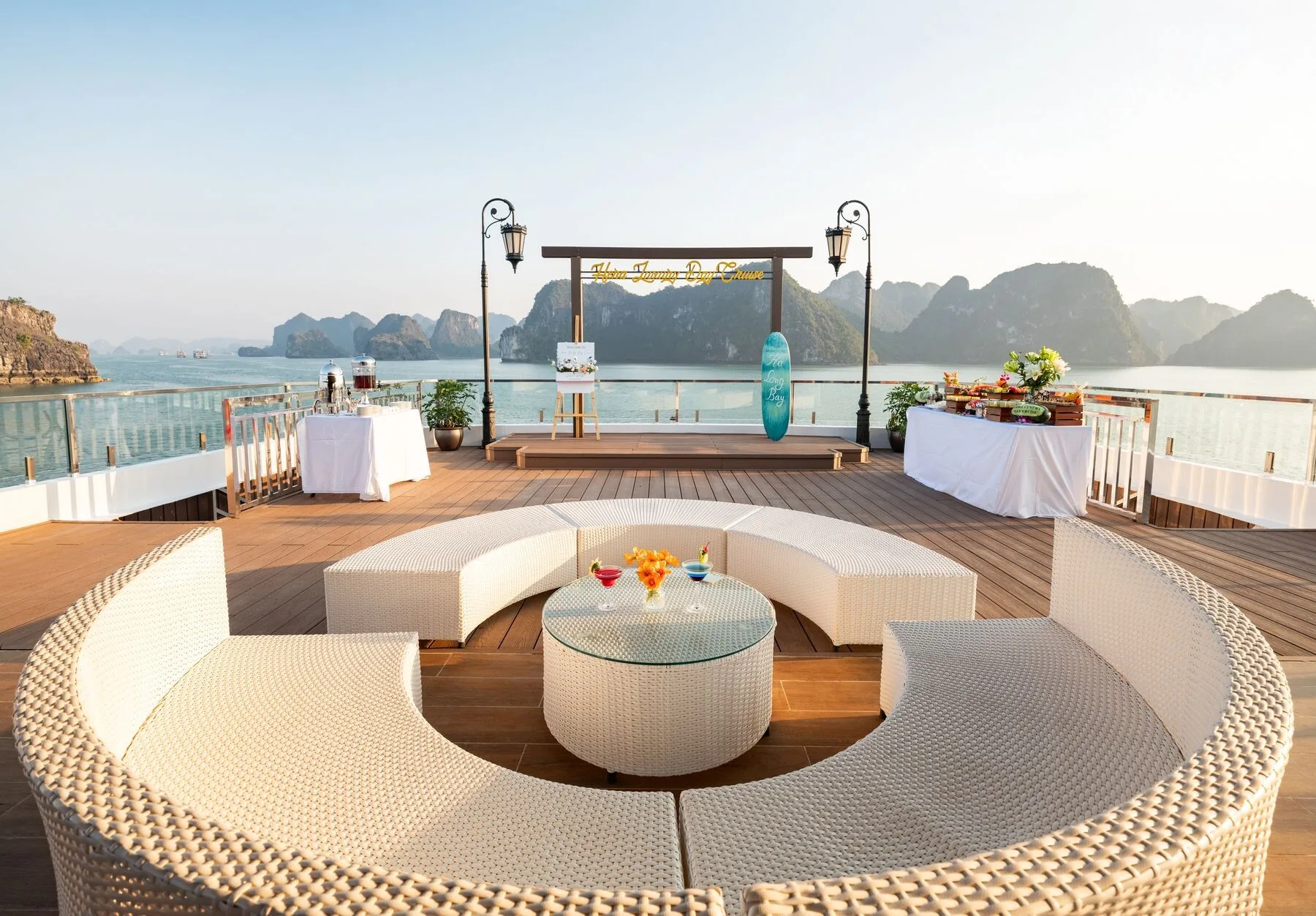 Hera Luxury Day Cruise Rooftop Deck