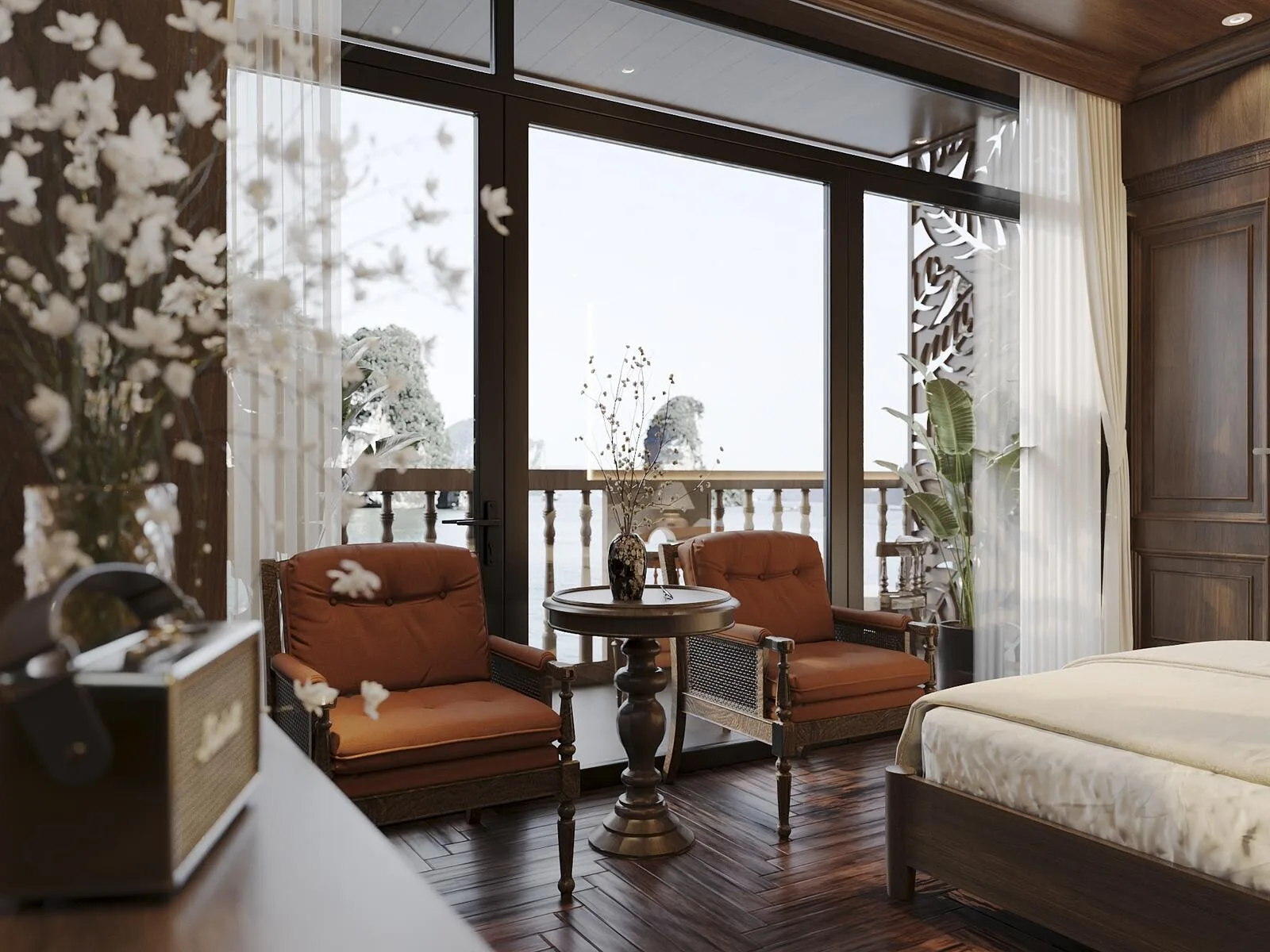 Larissa Cruise – phối cảnh phòng Deluxe Ocean Balcony, ảnh 3