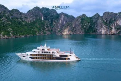 Du thuyền Sea Octopus President (400 khách) – Tour Hạ Long 7 tiếng & ăn tối